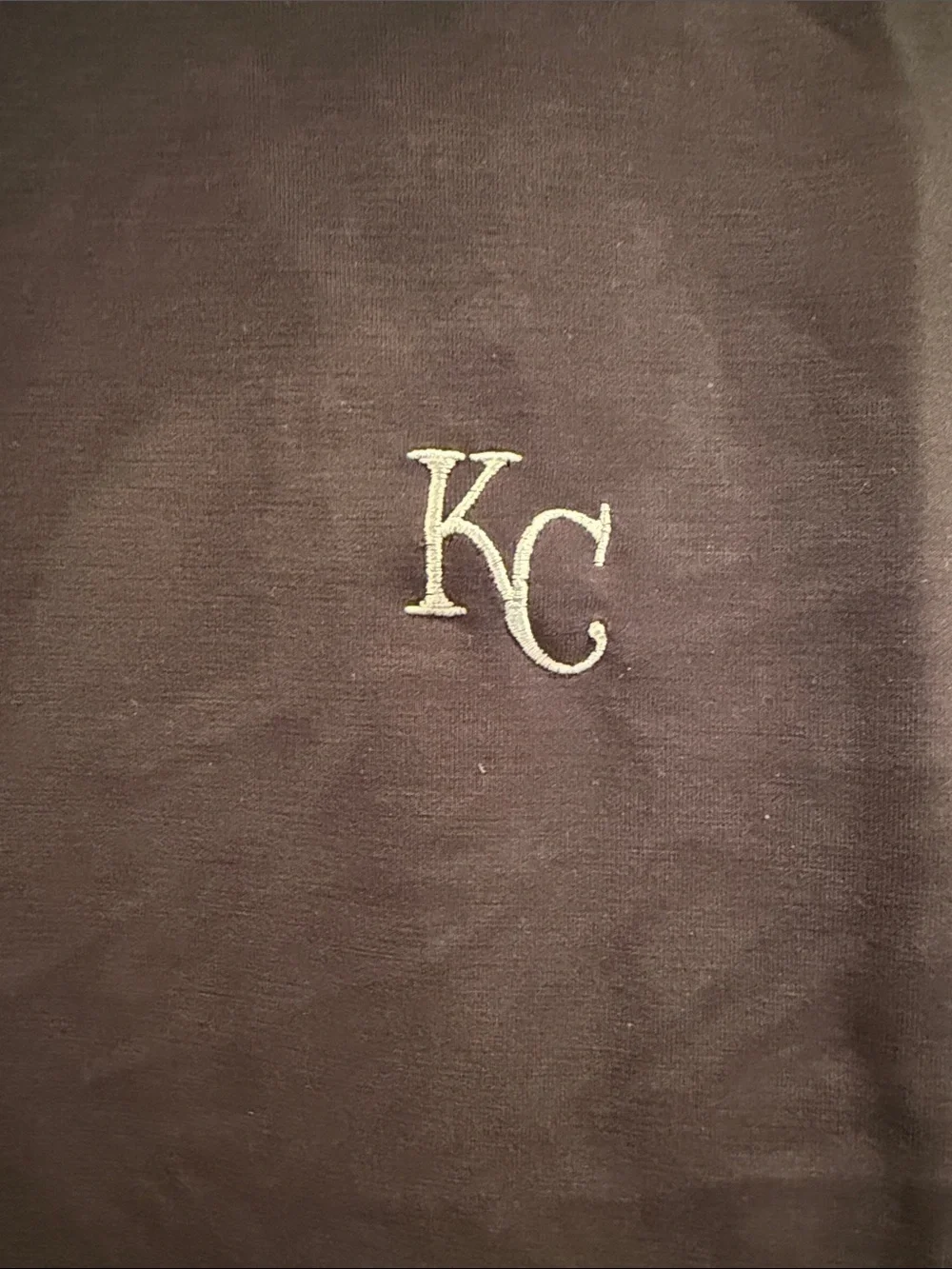 KC Embroidered Lululemon Softstreme Oversized Crewneck Sweatshirt - Charcoal